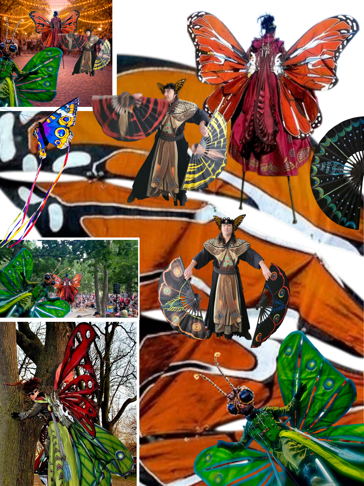 effet papillon déambulation de rue